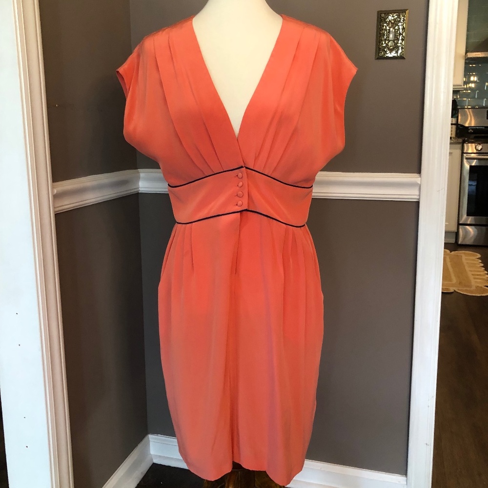 Twelfth Street by Cynthia Vincent Silk Dress Size Large